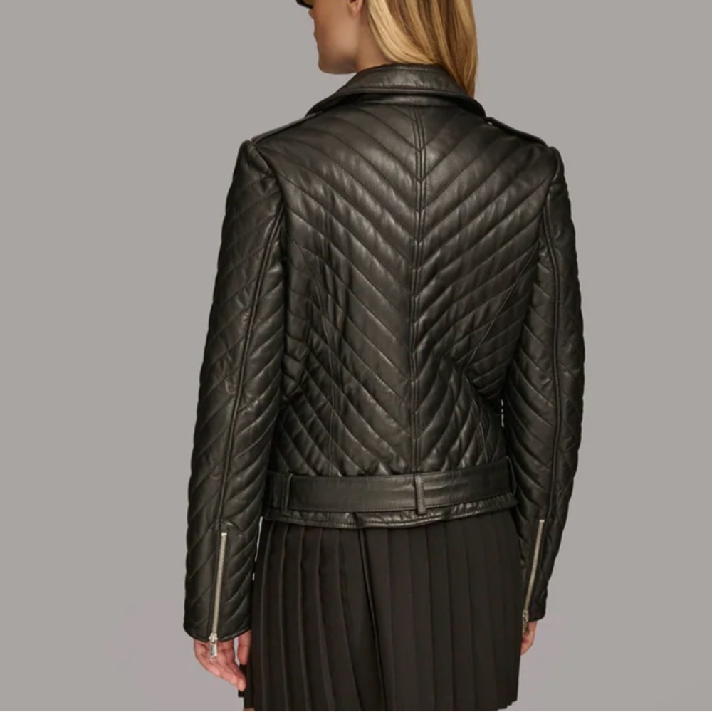 Wilson’s Leather Margo Quilted Leather Jacket, size small, EUC - Picture 2 of 8